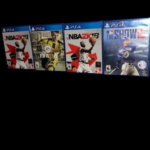 NBA 2K18 and FIFA 17 PS4 Game Bundle